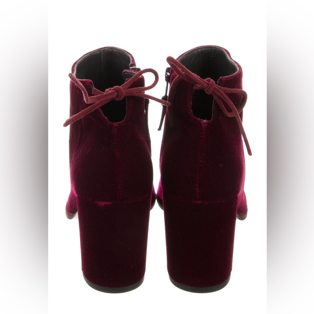 Women's Velvet Ankle Boots
